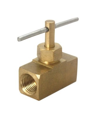 JMF 4506630 1200 PSI Full Port Brass Needle Valve for Copper & Iron Pipe