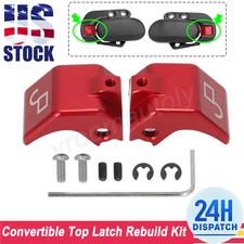 For 1990-05 Mazda Miata Convertible Soft Top Roof Latch Lock Set Aluminum Pair