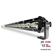 38in-40in 108W Single Row LED Light Bar Ultra-Slim 6D Reflectors 6D-38IN