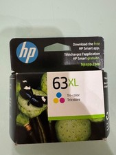 HP 63XL High Yield Tri-color Ink Cartridge F6U63AN exp 03/2026 BRAND NEW