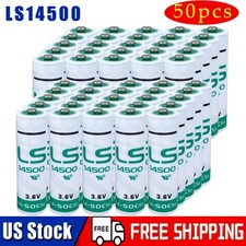 50X for LS 14500 LS14500 AA 3.6V Lithium Battery  US STOCK  