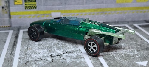 HOT WHEELS GRAND PRIX INDY EAGLE REDLINE GREEN - Picture 4 of 8