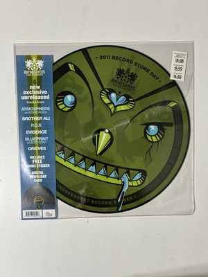 atmosphere Aesop Rock Brother Ali Picture Rhymesayers Vinyl 2011 RSD 1000 Rare