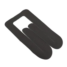 4PCS Sports Kinesiology Tapes Water Resistance Pre Cut Elastic Muscle Tape Black