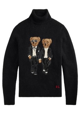 Polo Ralph Lauren Men's The Ralph & Ricky Tuxedo Bear Turtleneck