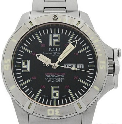 Ball Engineer Hydrocarbon Spacemaster JP Automatik Uhr DM2036A 42mm schwarz