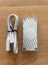 Google Coral USB TPU accelerator for AI processing open box