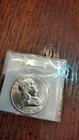 1953 D FRANKLIN HALF DOLLAR - BRILLIANT UNCIRCULATED - SILVER