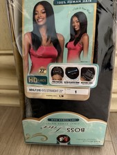 Human Hair 22 BOBBY BOSS Wig NWT