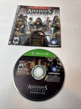 Assassin's Creed: Syndicate (Microsoft Xbox One, 2015) Disc & Artwork TESTED