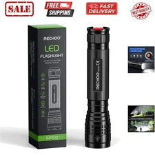 S2000 LED Flashlight High Lumens, Super Bright, Powerful, Mid-Size Tactical F...
