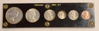 1962 Canada RCM Silver Mint Set ~ Uncirculated ~ 6 Coin Set in Plastic Holder