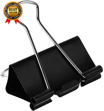 Extra Large Binder Clips 36 Pack 2 Inch, Big Paper Clamps for Office Supplies,