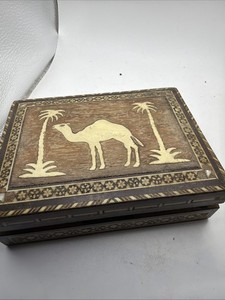 Rare Vintage  mother of pearl jewelry box