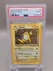 2000 Pokemon Game - Raichu Base Set 2 16/130 Holo PSA 6