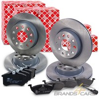 Febi Bremsscheiben+BelÄGe Vorne+Hinten FÜR Audi A3 Seat Leon 1P Skoda VW Golf 6