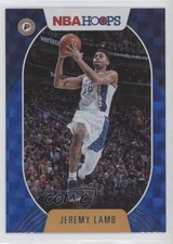 2020 Panini NBA Hoops Hyper Blue ( Wrong Back) Zach Collins Jeremy Lamb #3 0gs0