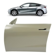 Front Left Side Door For 2020-2024 Tesla Model Y Gray Driver Side 1505460-E0-A
