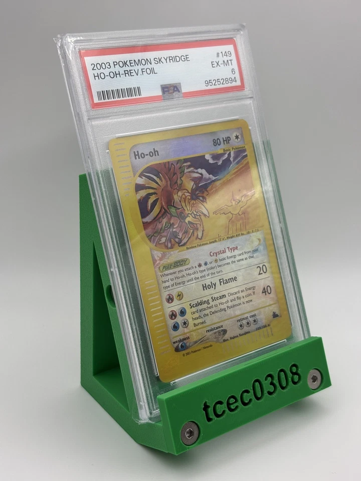 Pokémon - Crystal Ho-oh - 149/144 - Skyridge - PSA 6 - Reverse Holo Secret Rare  - Image 3 of 4