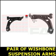 Pair of Wishbone Suspension Arm Front Left Right Fits FIAT BRAVO 4087SS+3087SS