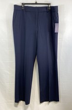 Tommy Hilfiger Women's Sutton Boot Leg Pants Navy Stretch Size 16 NWT