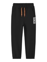 Jungen Sweatpants Name It Nkmlucas Rlx, Schwarz, GrößE 116, Jogginghose