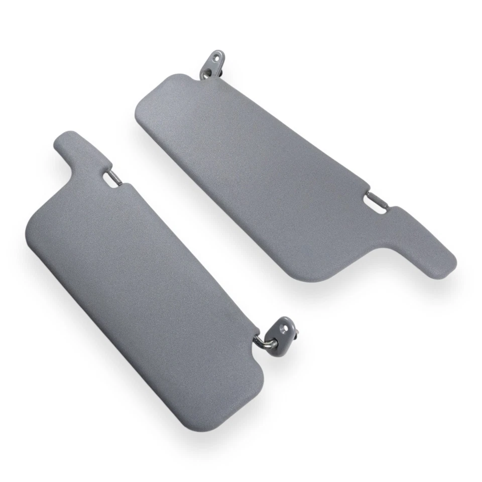 Juego de pares de parasoles laterales para conductor y pasajero Toyota Tercel 1995-1999 vinilo azul Foto 2 de 4