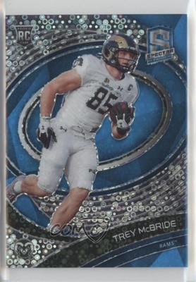 2022 Chronicles Draft Picks Neon Blue Prizm 95/99 Trey McBride #12 Rookie RC 3hd