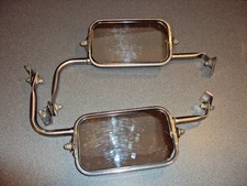 67-72 & 73-79 Ford Truck Factory J.R. West Coast Stainless Steel Mirror Set