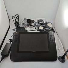 Wacom Cintiq 12WX LCD Drawing Tablet W/Pen, Cords, Manual  Accessories Oem Box