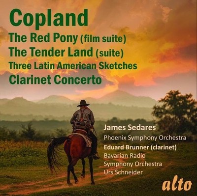 Aaron Copland Aaron Copland: The Red Pony-Suite, Clarinet Concerto, Tender  (CD)