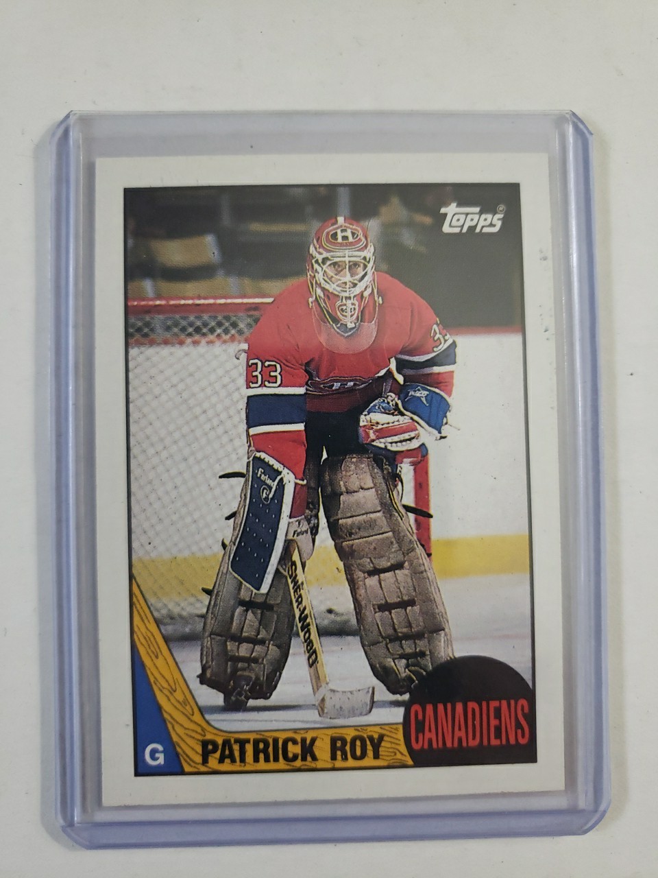 1987-88 Topps - Patrick Roy #163