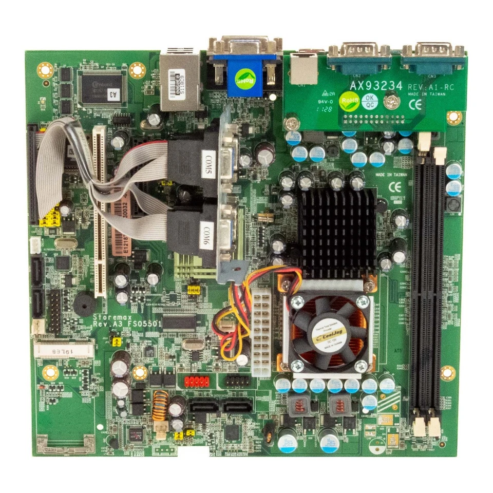 STOREMAX Fs05501 Rev.A3 Socket 478 DDR2 Pcie PCI With CPU for FUJITSU Tp-X II - Image 2 of 3