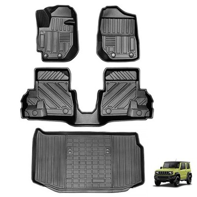 (For Jimny Automatic) Floor Mats Liners for Suzuki Jimny 2018-2023 JB64/JB74 MT
