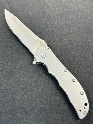 Kershaw 3655 Volt Stainless Steel Plain Blade Knife Linerlock - Parts/Repair
