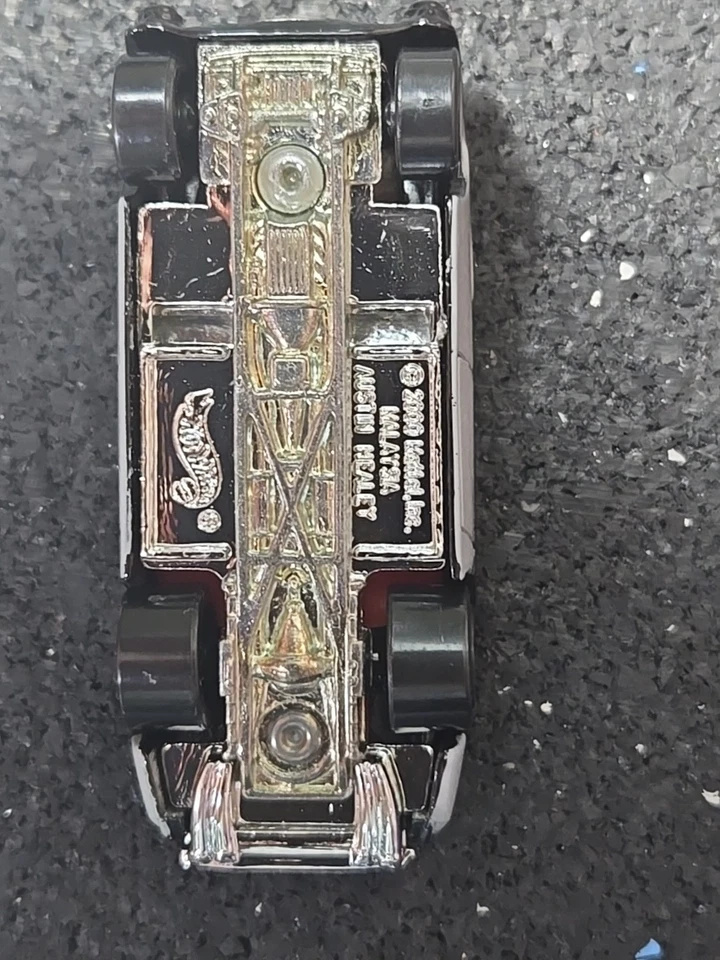 Hot Wheels первое издание Austin Healey 2000 черный коллекционный No092 литой 1:64 - Изображение 4 из 4