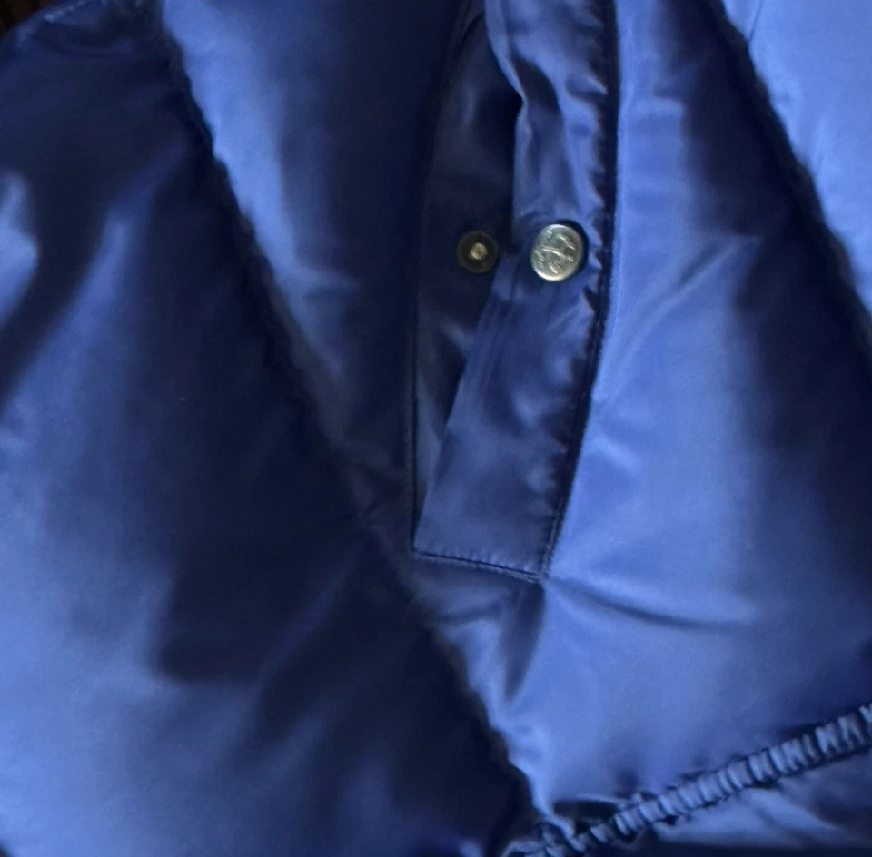 Chaqueta Brooks Brothers Niños Azul Parka Plumón Bolsillos Abombados Talla Grande L Foto 2 de 4