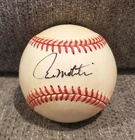 Paul Molitor Signed Autographed American League Baseball Milwaukee Brewers HOF B