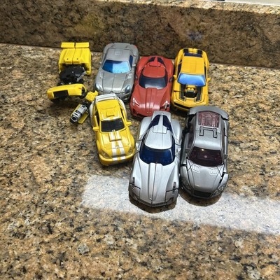 Hasbro Transformers  7 Figure Lot Sideswipe Etc Vette 2007