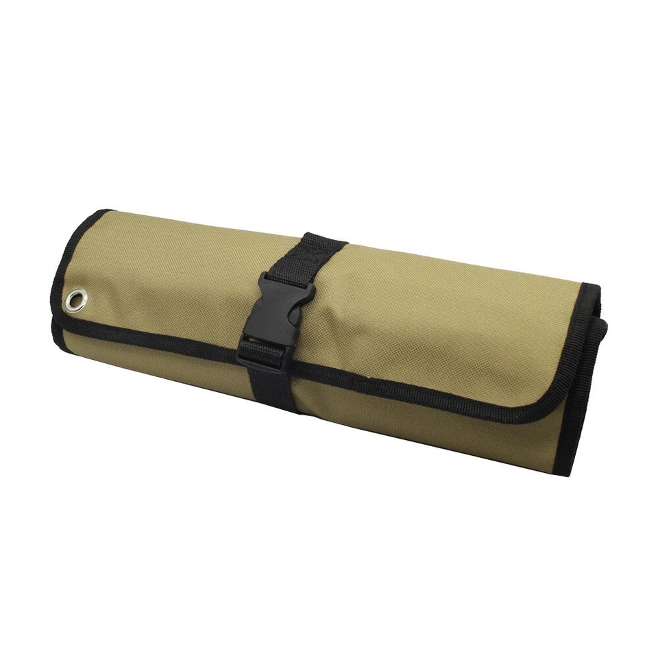 1PC Motorcycle Tool Roll Up Pouch Storage Tool Bag Oxford Wrench Roll Up Bag Foto 4 de 4