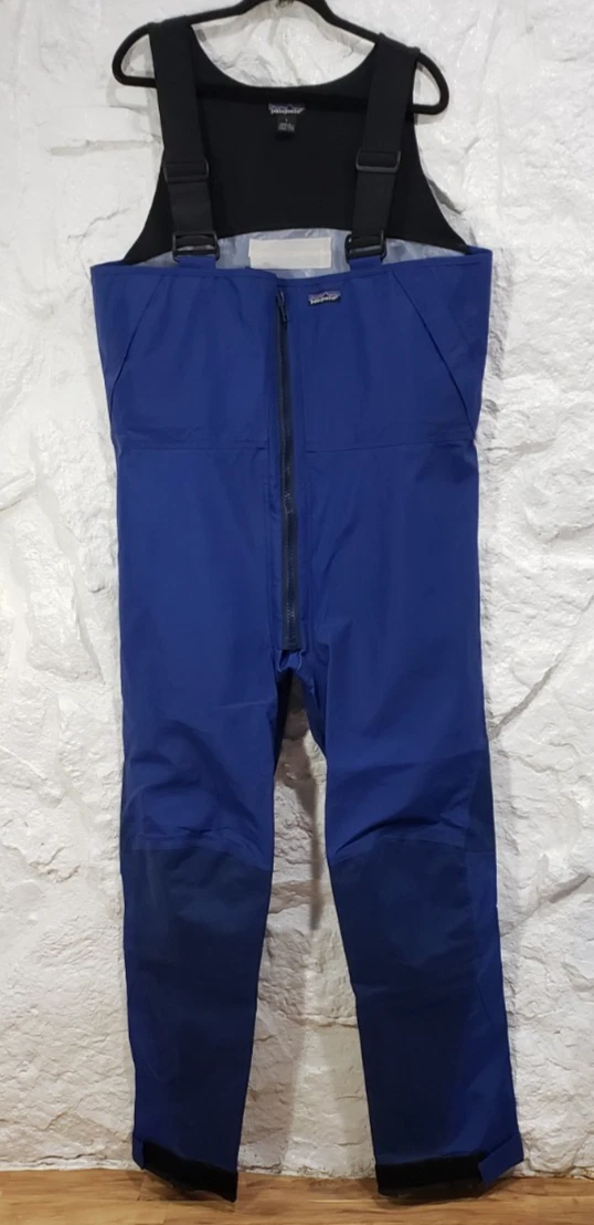 Vintage Patagonia Sailing Yachting Fishing Bib Pants Foul Weather Offshore Sz L