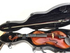 H. Luger Violin CV600 in Hard Case w/Bow Size 4/4 Stradivarius Model