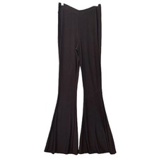 Nasty Gal Flared Pants Womens Size 10 High Waisted Ruched
