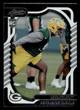 2022 Panini Absolute #160 Devonte Wyatt Rookie  Green Bay Packers