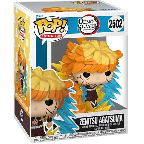 PRE-ORDEN Funko Pop! Demon Slayer: Zenitsu Agatsuma #2502 con protector