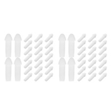 Durable Plastic Stylus Pen Replacement Tips White Smooth Precise Writing