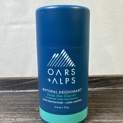 Oars + Alps Natural Deodorant Aluminum & Alcohol Free Deep Sea Glacier Scent