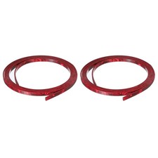 MECCANIXITY 2 Pcs Plastic Binding Purfling Strip 1650x5x1.5mm Guitar Binding Edg