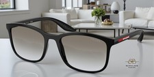 PRADA LINEA ROSSA PS A08S 1AB0A7 Black Grey Gradient 56 mm Men's Sunglasses