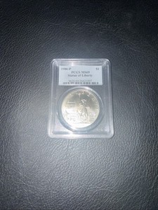 1986-P Statue of Liberty Commemorate Silver Dollar ☆ PCGS MS69 ☆ Free Shipping